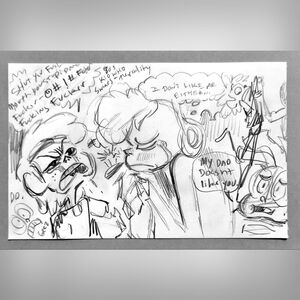 SU "I Don't Like Me Either" LARS & RONALDO Horror Club Conceptual  Sketches